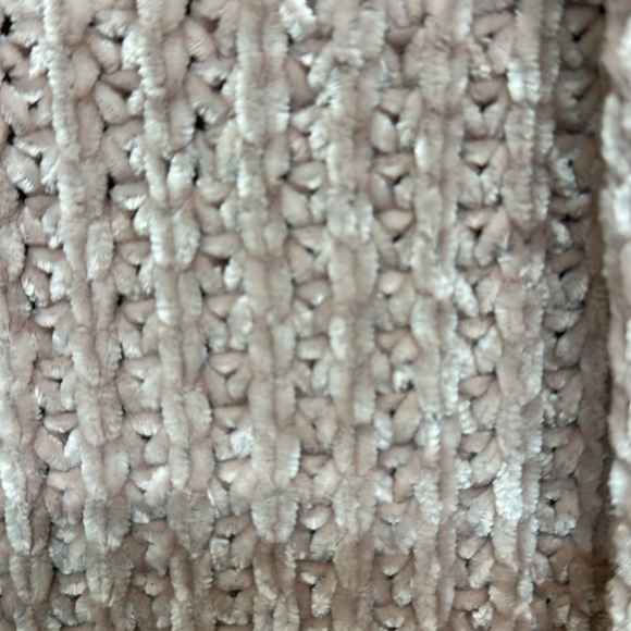 G.I.L.I. Open-Front Chenille Cardigan with Fringe Detail XXS-XL Shadow Gray - Picture 6 of 13